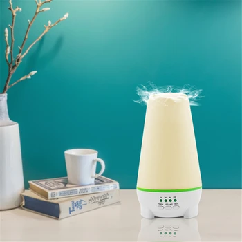

Creative 150ml LED Air Aroma Humidifier Essential Oil Diffuser US Plug 2Color