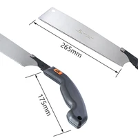 Hand Saw 440mm Japanese Saw 3-edge Tooth SK5 Steel Hacksaw For Gardening Pruning Woodworking 2