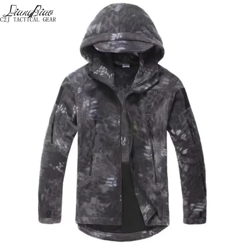 New Military Tactical Fleece Jacket Men Warm Polartec US Army Clothes