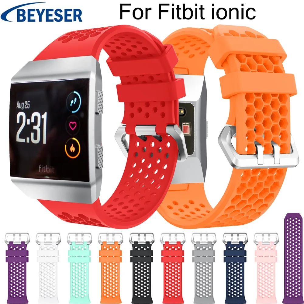 

Silicone Watchbands For Fitbit ionic Watch Smart Accessorie for Fitbit ionic Smart Wristband Replacement Strap bracelet bands