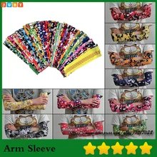 Камуфляж рукавом сжатия Спортивная Руку Рукав влаги влагу Софтбол, бейсбол, Велосипеды рукавом