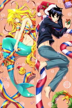 

Orenchi no Furo Jijou anime Characters cool boy Wakasa throw pillow cover The Circumstances in My Home's Bathtub body Pillowcase