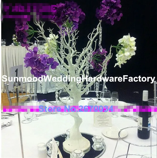 Wholesale crystal Flower Vase plastics Vases for Wedding Centerpieces