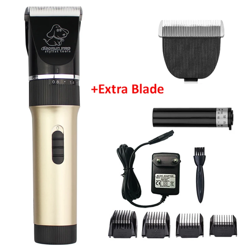BaoRun P6 Electric Dog Hair Trimmer Clipper Cutter Scissor Rechargeable