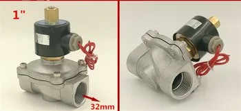 

1'' Stainless Steel Normally Open Valve WaterValves 2W250-25BK DC12V,DC24V AC110V or AC220V