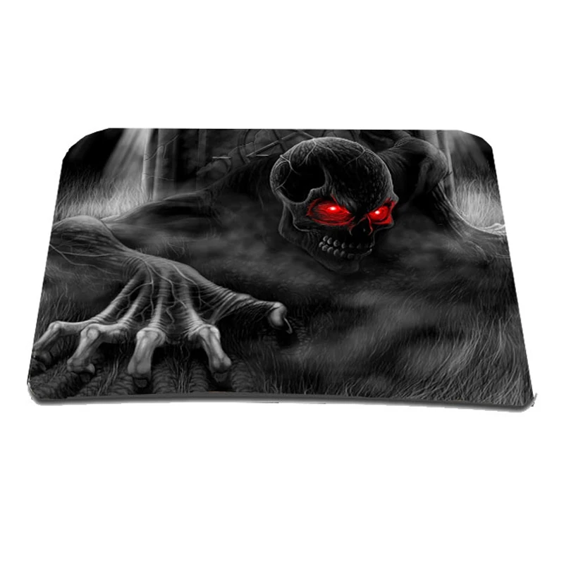 Hot Selling Mouse Pad Skull Gaming Mousepad Non-slip Natural Rubber Gaming Mouse Mat For Overwatch World of Warcraft Soft Mats - Цвет: S039