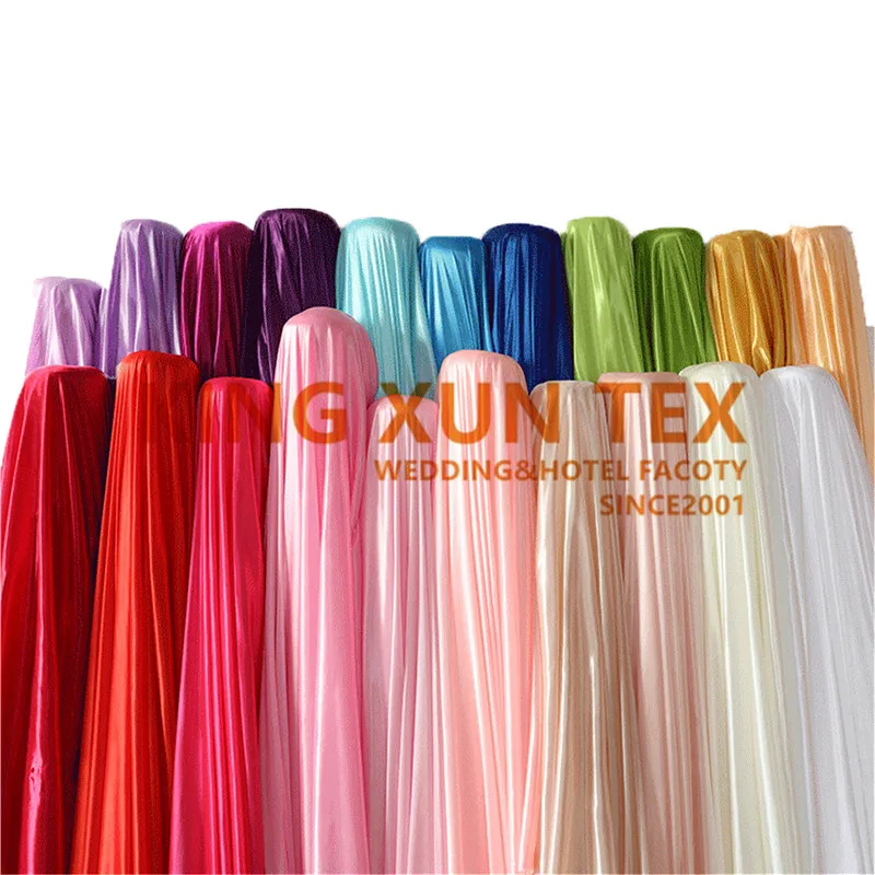 Hot Sale Ice Silk Fabric Used For Wedding Event Decoration In