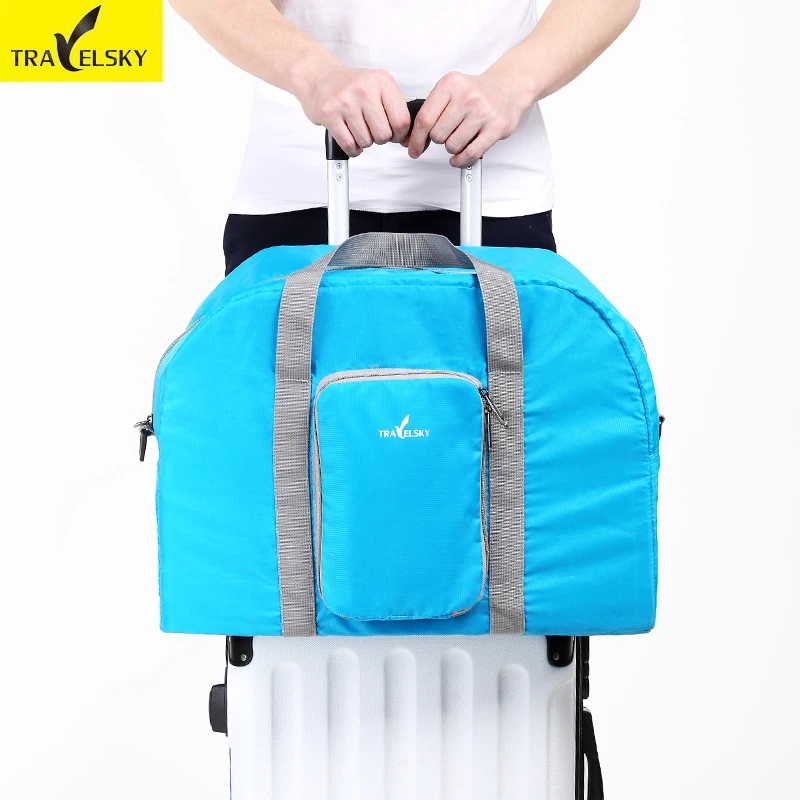 Buy Cross folding travel bag Carry on luggage Large capacity travel bags for