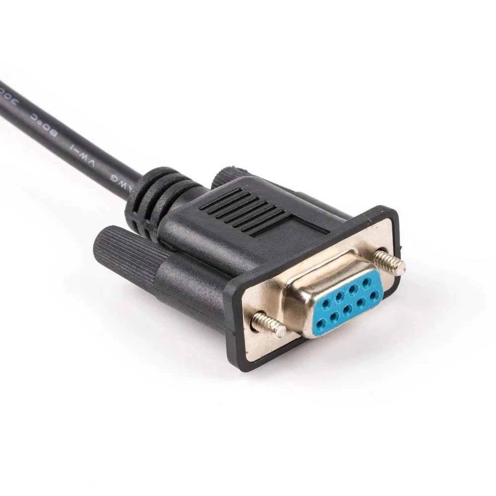 Adattatore Da Usb A Seriale Ftdi Ft232R Adattatore Da Usb A Rs232 Db9 Femmina Cavo Seriale Rs232 Modem Null Cavo Cablato Incrociato