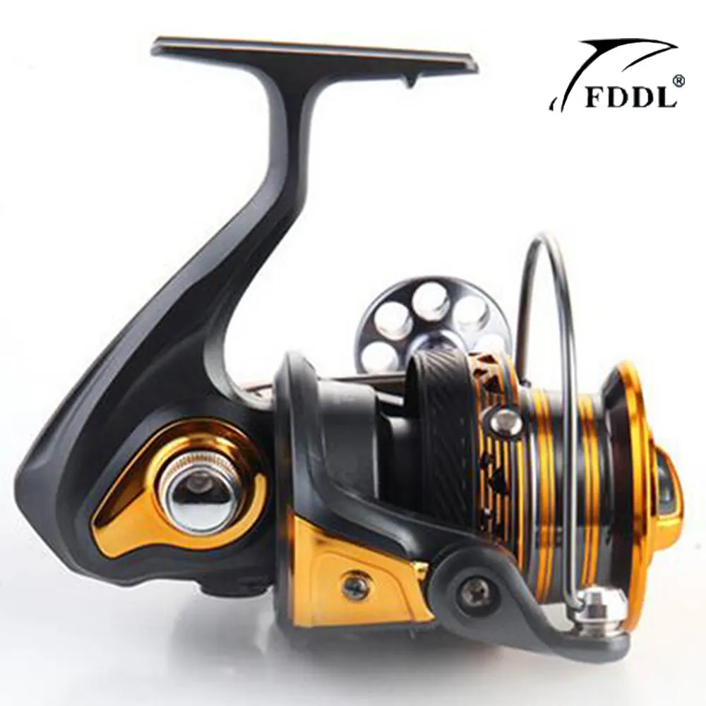 

Free Shipping 4000/5000/6000/7000 Series 13+1BB Metal Lotus Rocker Arms Fishing Reel Sea Fishing Long Shot Type Wheel