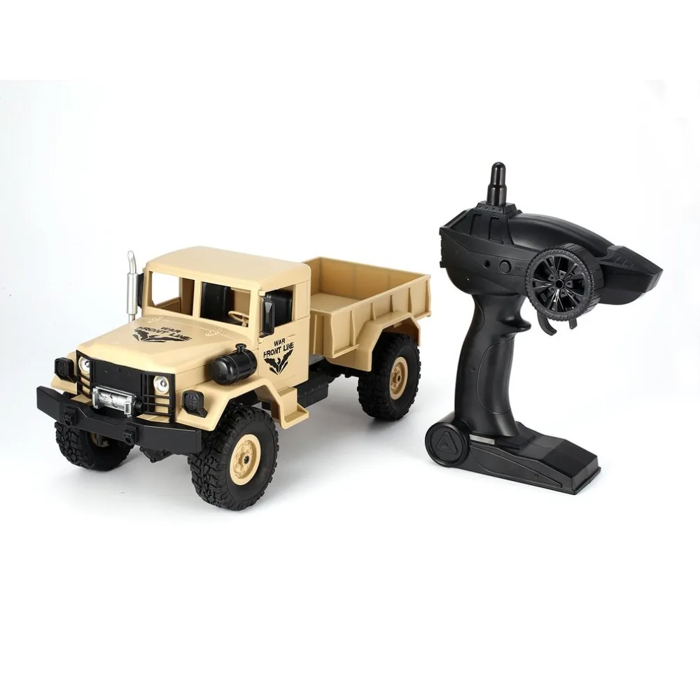 

JJRC Q62 1/16 rc Truck 2.4G 4WD Long Battery Life Off-Road Military Trunks Crawler Remote Control Car Kids Toys New Year Gifts