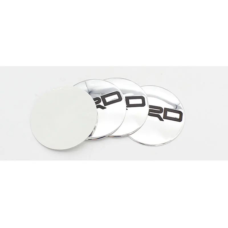 luluda 4X TRD racing 56 5mm TRD Sticker Wheel Center Hub Caps Wheel Dust proof emblem