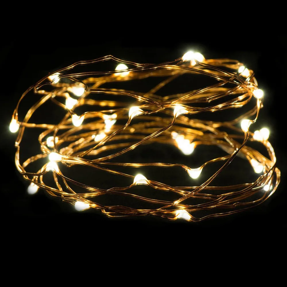 2018 2M Garlands LED String String Fairy Light 10 LED Battery Operated