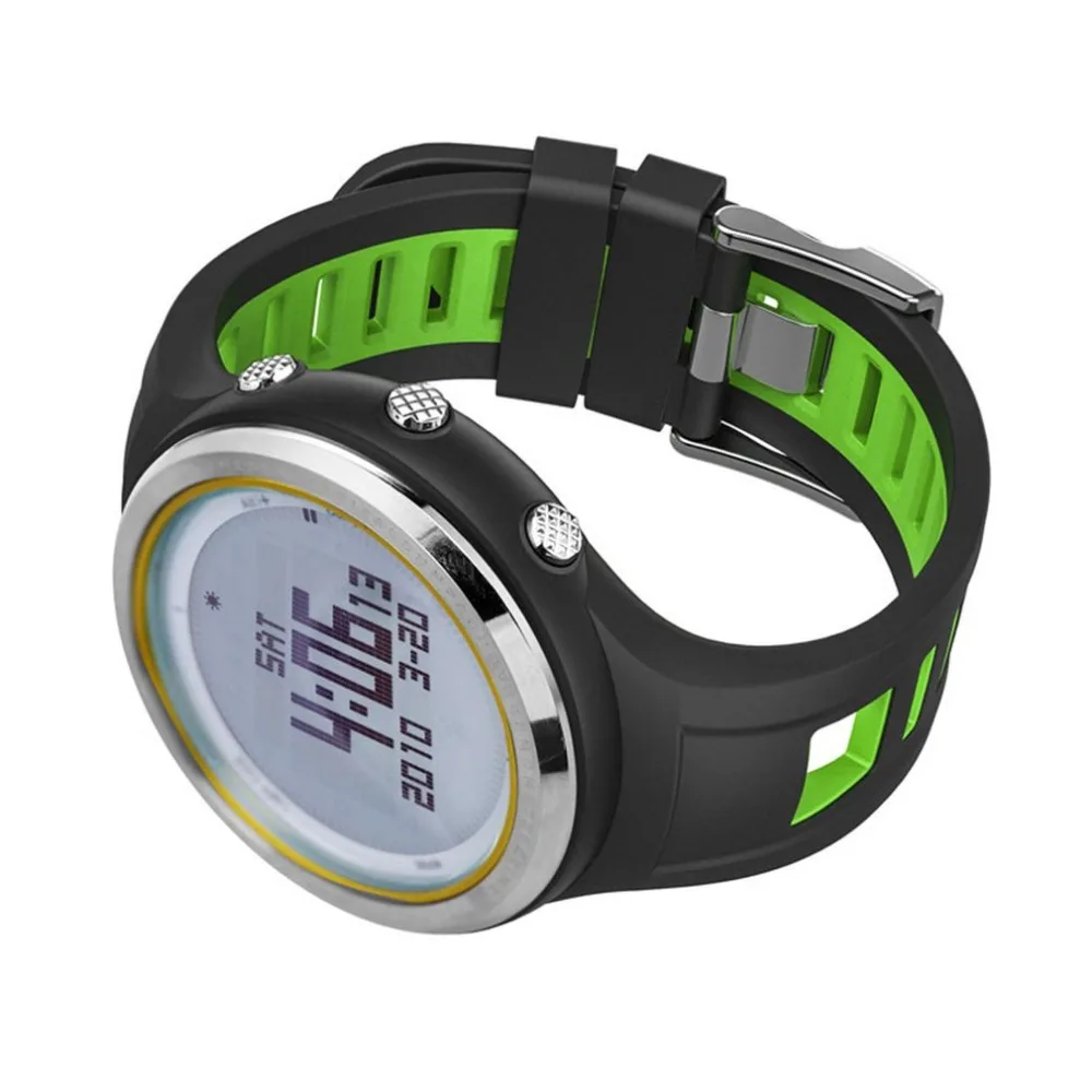 

Waterproof Backlit Multifunctional SUNROAD Men Woman Weather Forcast Pedometer Stopwatch Outdoor Sports Wrist Watch