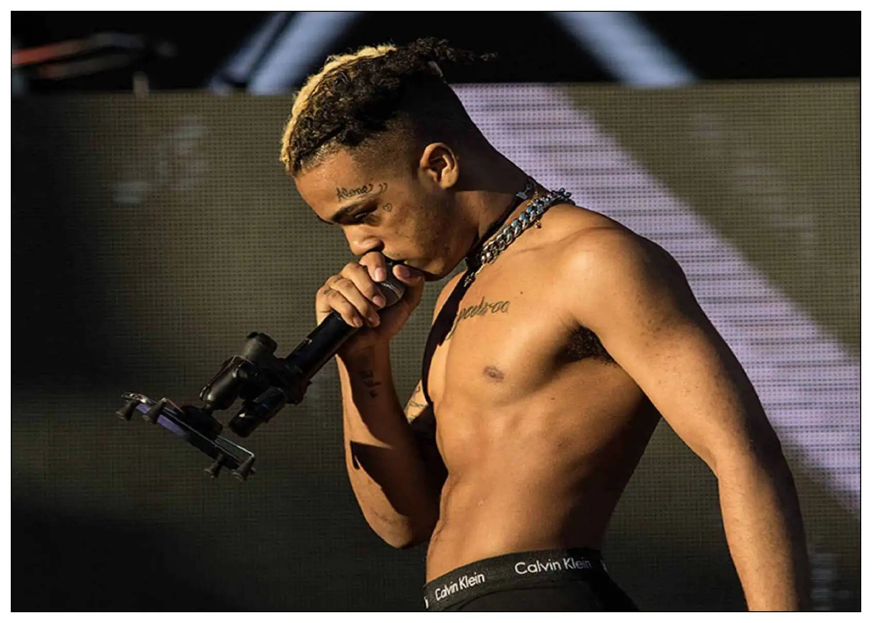 Художественный постер XXXTentacion Rap в стиле хип хоп музыкальная Звезда Певица печать