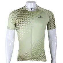 PALADIN "Зеленая фантазия" мужские с коротким рукавом Велоспорт Джерси велосипед рубашка велосипедная одежда