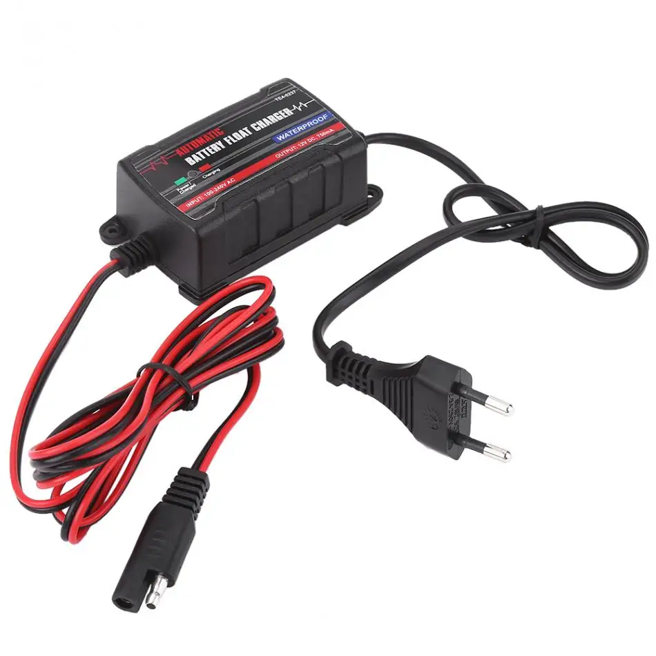 

0.75A 6V 12V Automatic Battery Trickle Charger Maintainer for Car Motor ATV RV (European Plug) Battery Charger