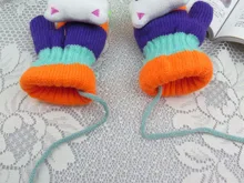 GLV988 new children 0 3 years ages winter font b gloves b font keep warm and