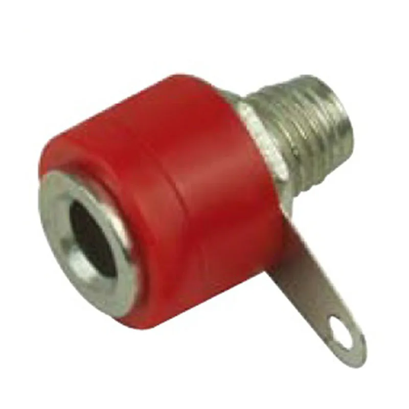 4 mm Panel Mount Socket Insulated 4mm Banana Jack with Soldering Terminal (20pcs)in Connectors