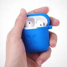 

Earphone Case For Apple Airpods strap Soft Silicone headphone diy accessories Air pods wireless bluetooth Earphone Cover