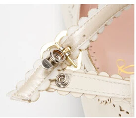 2019 обувь с кроличьими ушками пушистые туфли лодочки лентой на высоком каблуке