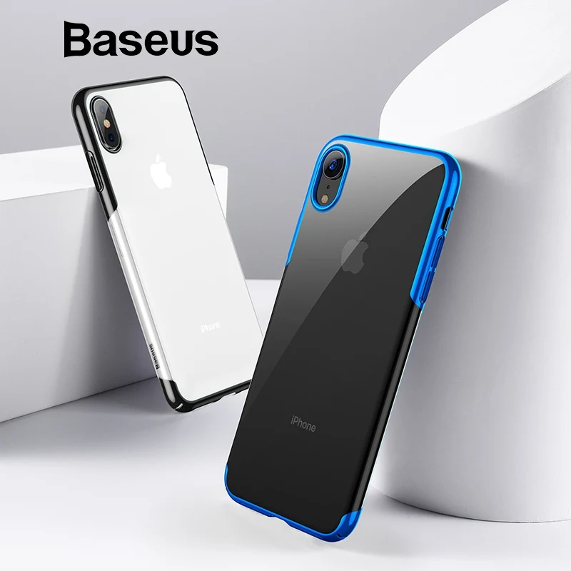 

Baseus Luxury Phone Case For iPhone Xs Max XR Coque Soft TPU Silicone Back Cover Case For iPhone XSMAX XS XR X S R Coques Fundas
