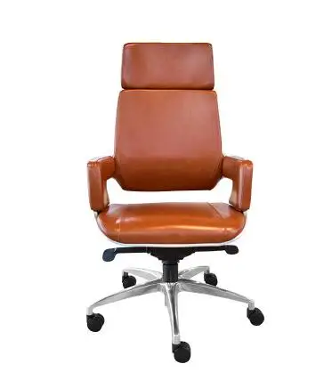 Кожаное кресло начальника полулежа компьютерное кресло для дома современные минималистский стул Дизайнерские офисные кресла