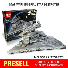 LEPIN 05027 3250Pcs Star Wars Emperor fighters starship Model Building Kit Blocks Bricks Toy Compatible