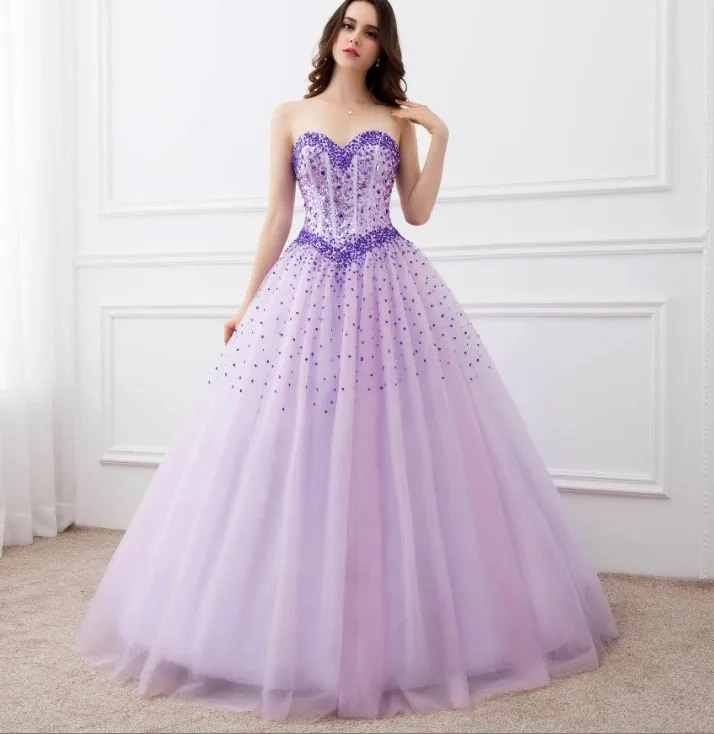 Quinceanera! розовая Женская одежда без бретелек Длинные платья Бальные вечерние платья для выпускного вечера Corse t Back