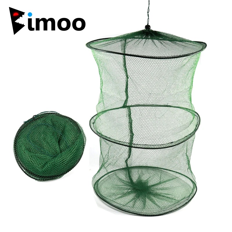 1 Piece 28cm X 42cm Small Mesh Fish Net Bag Foldable Fish Nets for Trout  Fly Fishing Pond / Carp Fishing Keeper