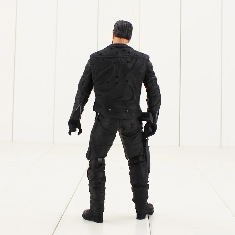 1 шт. 18 см NECA Терминатор Шварценеггер T800 светильник оружие ПВХ фигурка игрушки