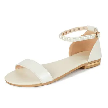flat sandals with heel covered