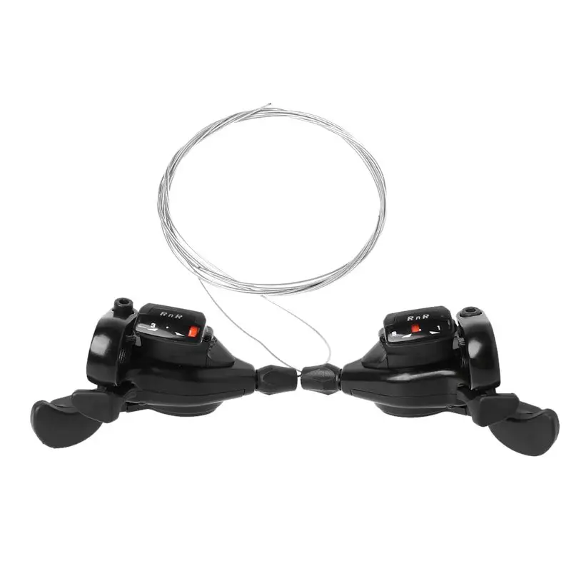 

1 Pair Bicycle Trigger Derailleur Shifter Separate 24 Speed Change MTB Parts Professional Aluminum Alloy Compatible Cycling W20