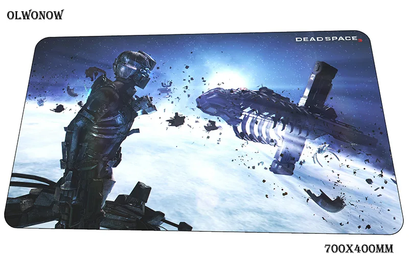 Dead space коврик для мыши Инди-поп компьютерный коврик 70x40 см игровой коврик для мыши большая Эстетическая клавиатура со встроенной мышью игры ПК геймер стол - Цвет: size 700x400x2mm