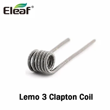 

10~50pcs/lot Eleaf Lemo 3 Clapton Coil 0.85ohm for Electronic Eleaf Lemo III RTA Tank DIY Atomizer Vape Vaporizer