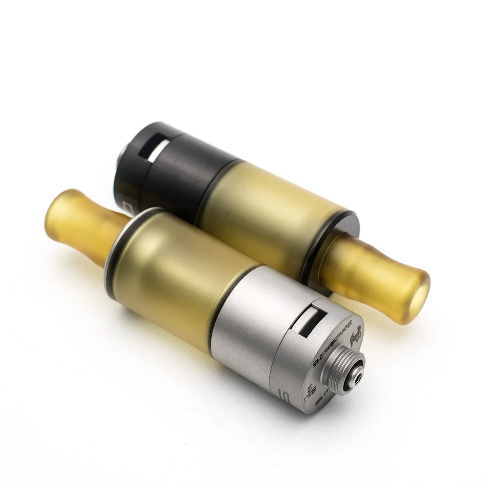 Coppervape 316ss Dvarw 16 RTA Black edition Ultem PEI капельный наконечник и 2 мл MTL бак совместимый 510 Vape