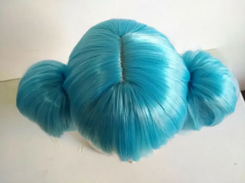 Sally Face Sallyface Sally парик для косплея короткие синие термостойкие синтетические волосы на заколках конские хвосты парики+ парик колпачок