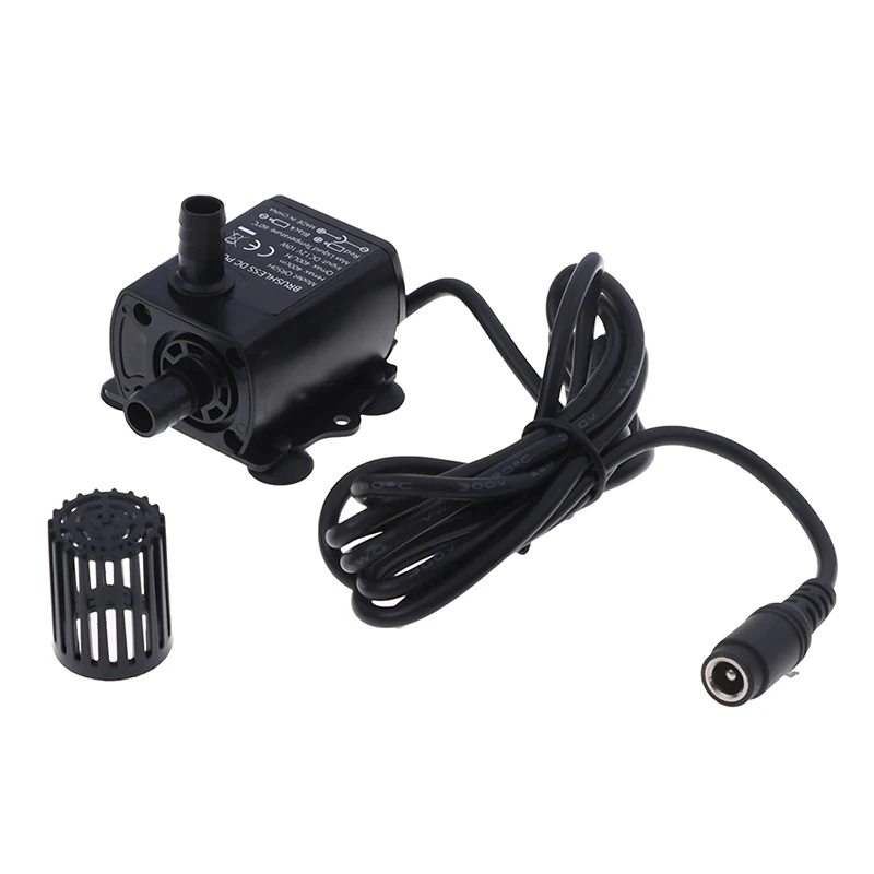 

Mini DC 12V 10W 400l/h Flow Rate Brushless Motor Submersible Water Pump