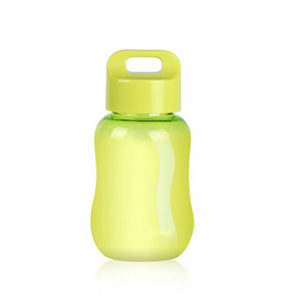 Mini Water Bottle Coffee Travel Mugs With Rope Wide Mouth Portable Sports Cup Small Storage Bottles(Colorful Green) Green | Дом и сад