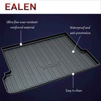 

EALEN For Toyota FJ Cruiser Land Cruiser J200 Highlander Crown Prado 7 Seats 5 Seats Prius Accessories 1Set Car Cargo trunk mat