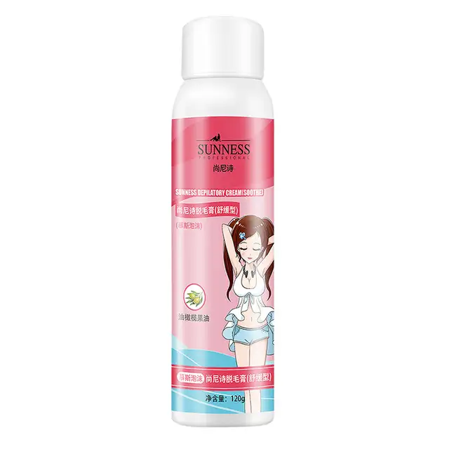 Online Shop Maquiagem Hair Removal Spray Super Organic Depilatory