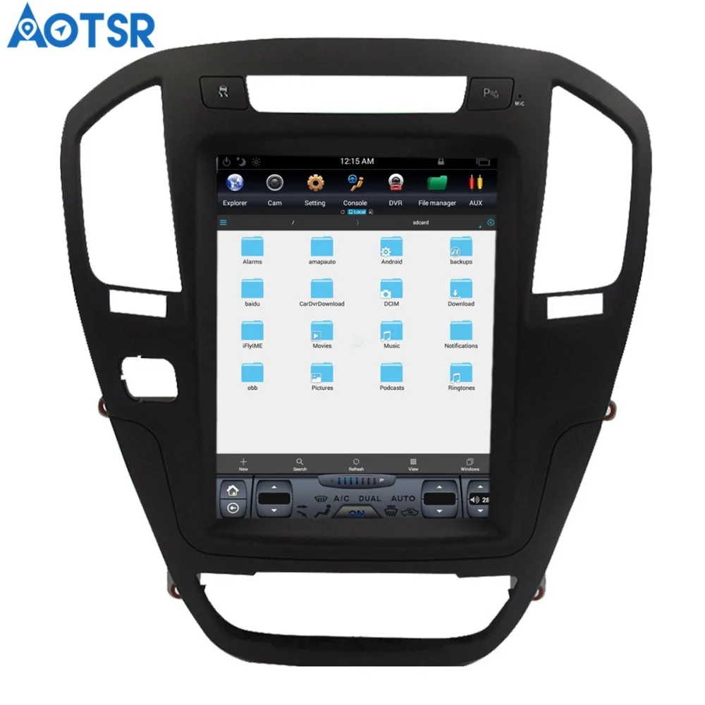 Aotsr Android 7.1 Car GPS Navigation car For Opel Insignia Vauxhall Holden CD300 CD400 Stereo Headunit Sat Nav multimedia no DVD