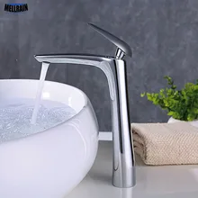 Black/White/Chrome Plated Deck Mounted Basin Faucet Solid Brass Bathroom Faucet Single Handle Hot And Cold Water Mixer Tap Ware chrome polished solid brass bathroom single handle sink faucet basin mixer tap deck mounted faucet accessory hot and cold water