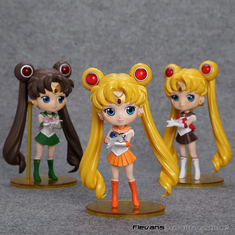 

Sailor Moon Q Posket Tsukino Usagi PVC Action Figure Collectible Model Toy 15cm 3 Styles SAFG048