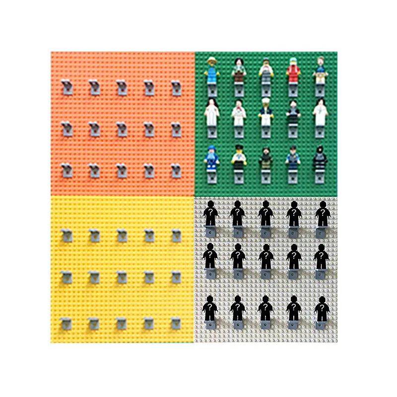 

2018 Building Bricks 32*32 Dots Plate Kid Gifts Toys DIY 15pcs Education Mini Figures Base Plate Blocks For Children Wall Decor