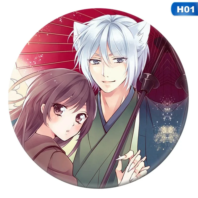 

1Pcs Anime Kamisama Love Kiss Cosplay Badge Cartoon Tomoe Momozono Nanami Brooch Pins Collection Badges For Backpacks Decoration