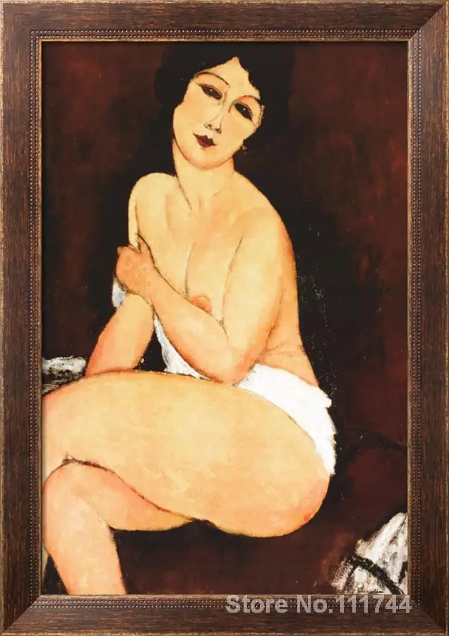 

art to canvas Beautiful Woman by Amedeo Modigliani paintings High quality Handmade