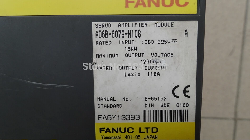 FANUC A06B-6079-H108 Сервоусилитель модуль ALPHA CNC драйвер управления FANUC A06B-6079-H108 Сервоусилитель модуль ALPHA CNC драйвер управления