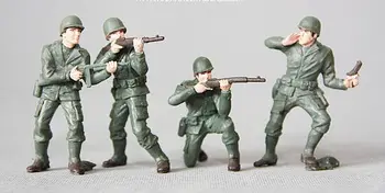 

pvc figure model toy soldiers 4pcs/set