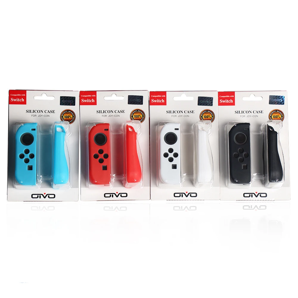 Гелевые защитные чехлы Nintendo Switch Joy Con Grip противоскользящий эргономичный легкий